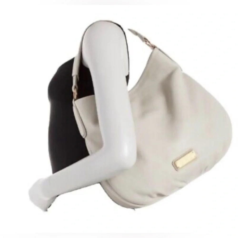 Marc by Marc Jacobs Classic Q Hillier Hobo White Workwear Handbag Purse Two Way - Picture 14 of 17
